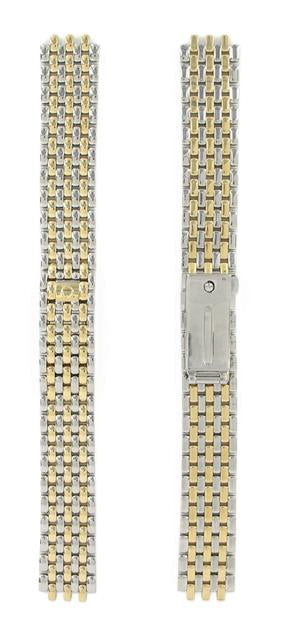 OMEGA De Ville Classics 720.01.100 Bracelet 1500/820, Steel/Gold Ref 020DA1500820, 7612882038205- Genuine OEM