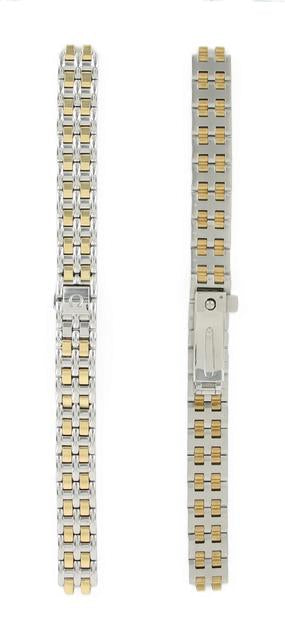 OMEGA De Ville Symbol Bracelet 6101/433, 426.01.100 Steel/Gold Ref 020DA6101433, 7612882037895- Genuine OEM