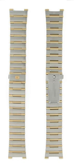 OMEGA Constellation 121.21.000 Steel/Gold Bracelet 21.05mm DPL Diver-Slider 020DB1552862, 1552/862, 7612882037758 - Genuine OEM