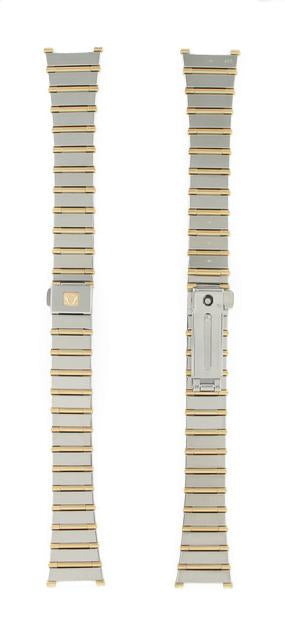 OMEGA Constellation 127.01.000 Bracelet 6104/465 Steel/Yellow Gold Ref 020DB6104465, 7612882037666 - Genuine OEM