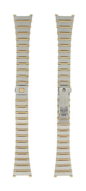 OMEGA Constellation 128.01.000 Bracelet 6104/469 Steel/Yellow Gold Ref 020DB6104469, 7612882037673 - Genuine OEM