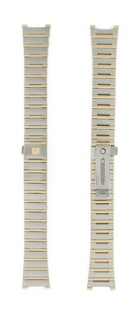 OMEGA Constellation 128.21.00.0000 Bracelet 6551/863 Steel/Yellow Gold 17.70mm Ref 020DB6551863, 7612882037598 - Genuine OEM