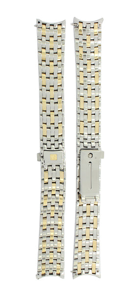 OMEGA De Ville 430.01.100 Bracelet 1508/835 Steel/Yellow Gold 19 mm Ref 020DE1508835, 7612882037017 – Genuine OEM