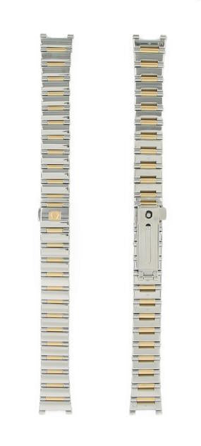 OMEGA Constellation 136.17.100 Bracelet 6563/875 Stainless Steel / Yellow Gold 14.40 mm Ref 020DJ6563875, 7612882437398 – Genuine OEM