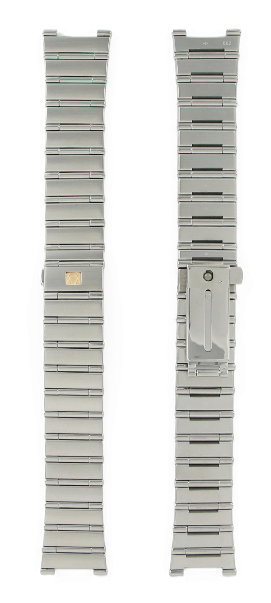 OMEGA Constellation 151.23.000 Bracelet 21.05mm Steel Ref 020ST1552862, 1552/862, 7612882028695 – Genuine OEM
