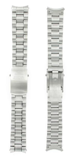 OMEGA Speedmaster Professional 311.30.42.30.01.002 Steel Bracelet 20mm Lug Deployment Ref 020ST1958957, 1958/957, 7612882868376 – Genuine OEM