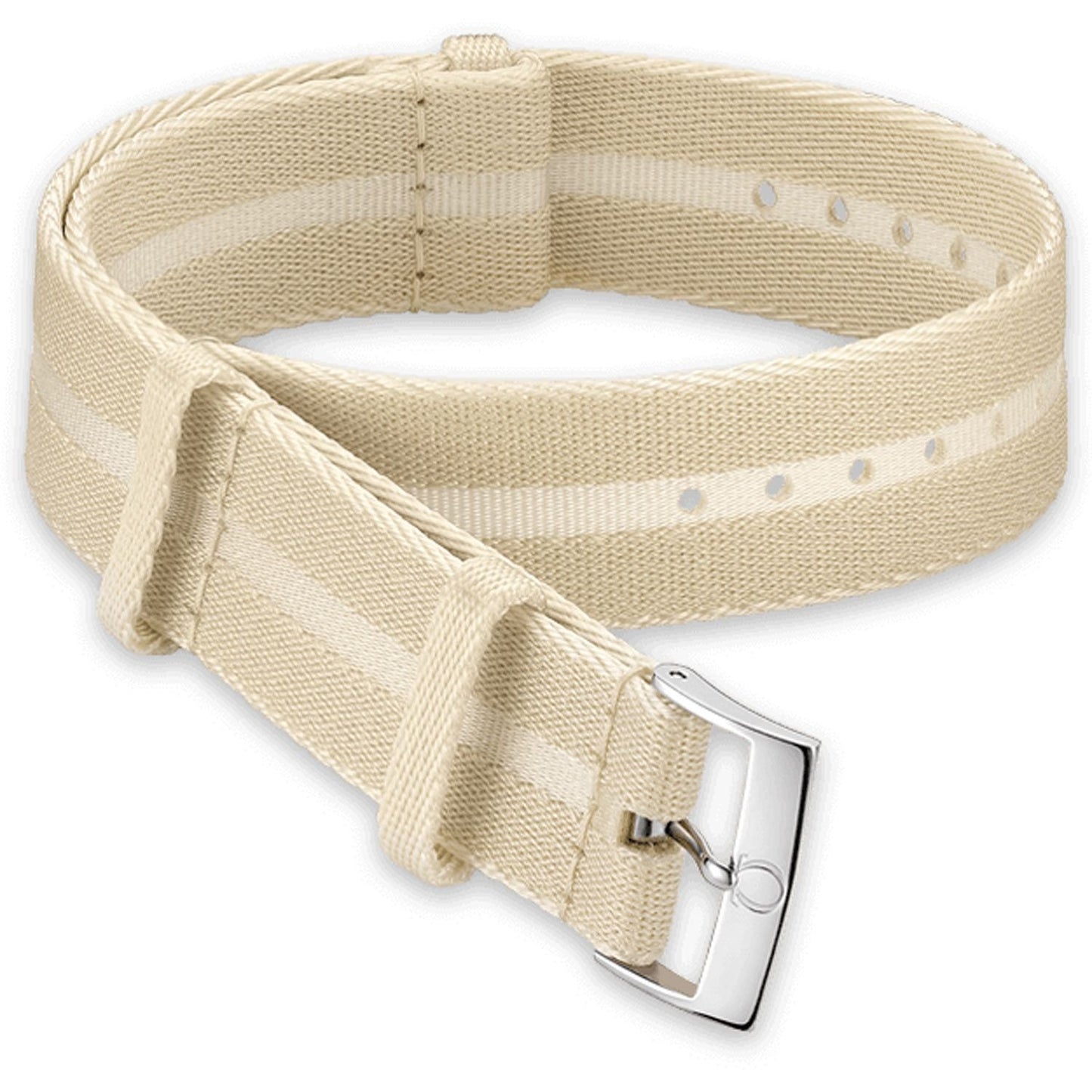 OMEGA NATO Biosteel / Polyamide Strap Beige with Buckle 22mm Ref 031CWZ011623, 7613304253473 – Genuine OEM