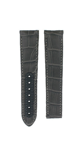 OMEGA Speedmaster 311.63.44.51.99.001 Grey Alligator Leather Strap 21mm Ref 032CUZ004450, 7613304127989 – Genuine OEM