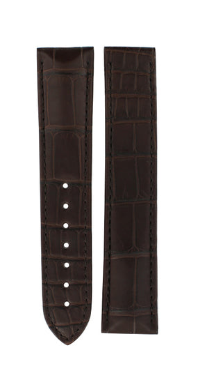 OMEGA Speedmaster 220.23.41.21.02.001 Alligator Brown Leather Strap 20mm Ref 032CUZ007464, 7613304193687 - Genuine OEM