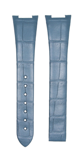 OMEGA Constellation 131.13.34.20.53.001 Blue Alligator Leather Strap LONG 21mm Ref 032CUZ015995, 7613304317458 - Genuine OEM