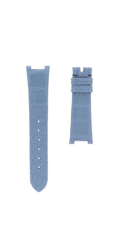 OMEGA Constellation 131.53.29.20.52.001 Blue Alligator Leather Strap SHORT Ref 032Z016814, 7613304326429 – Genuine OEM