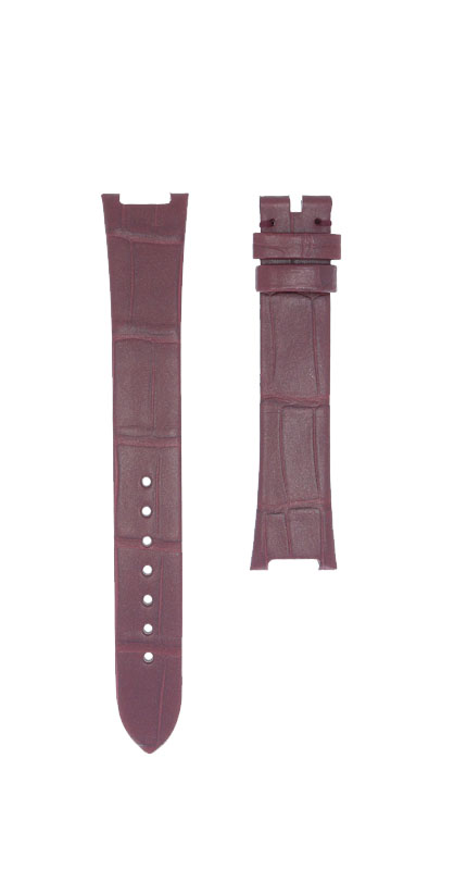 OMEGA Constellation 131.28.29.20.52.001 Bordeaux Alligator Strap LONG 18mm Ref 032Z018767 EAN 7613304376875 – Genuine OEM