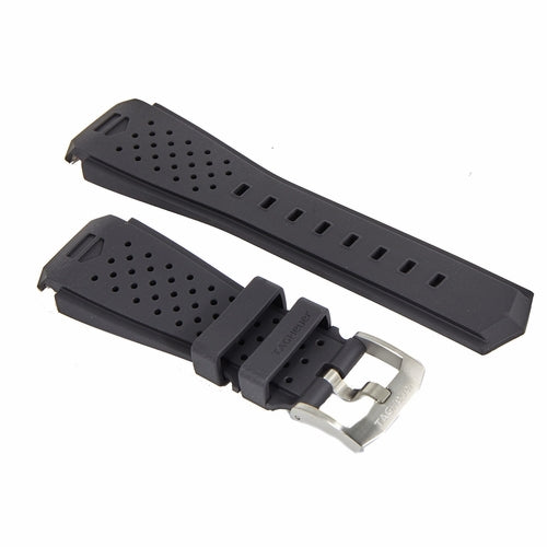 TAG Heuer Connected Modular 41 BT0732 Black Rubber Strap 20mm - Genuine OEM