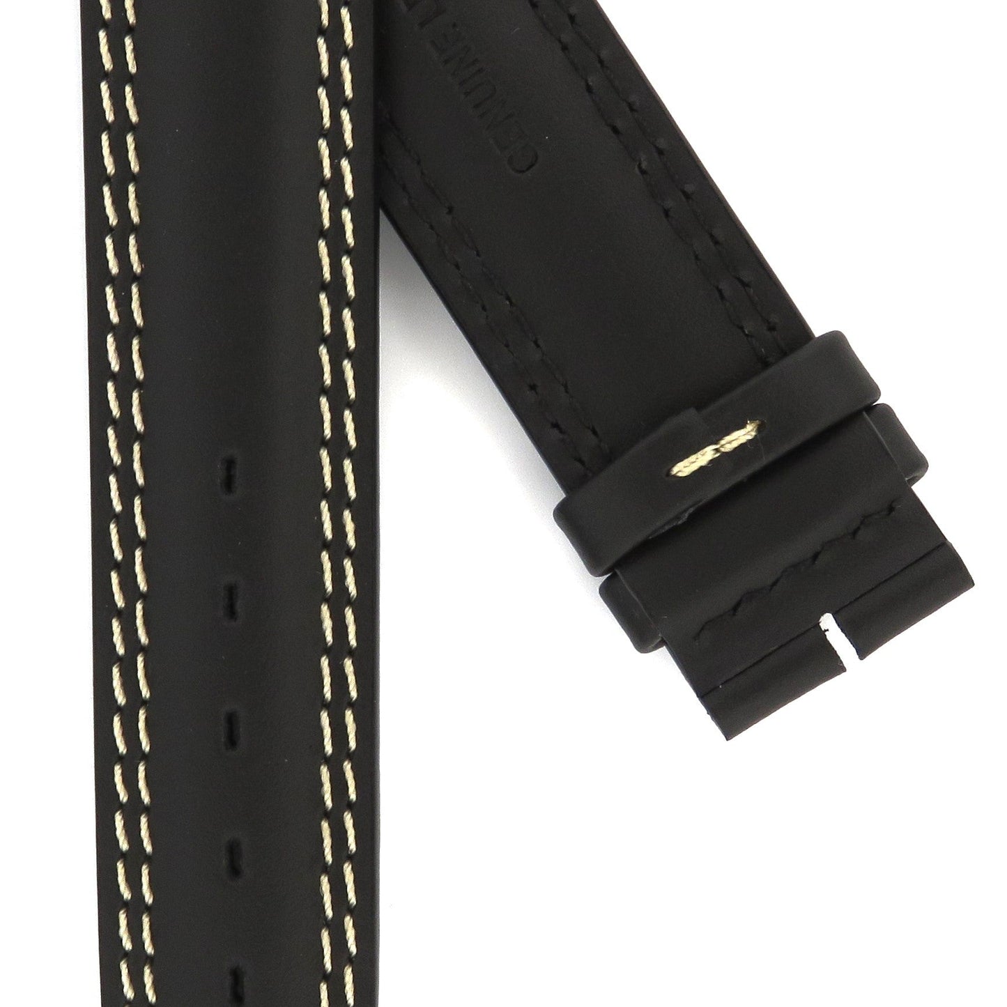 TAG Heuer 1500 Series FC8047 Black Calfskin 19mm - Genuine OEM