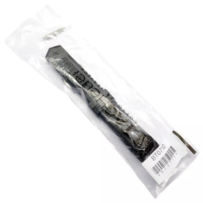 TAG Heuer BT0710 Aquaracer Black Rubber Strap 20mm - Genuine OEM