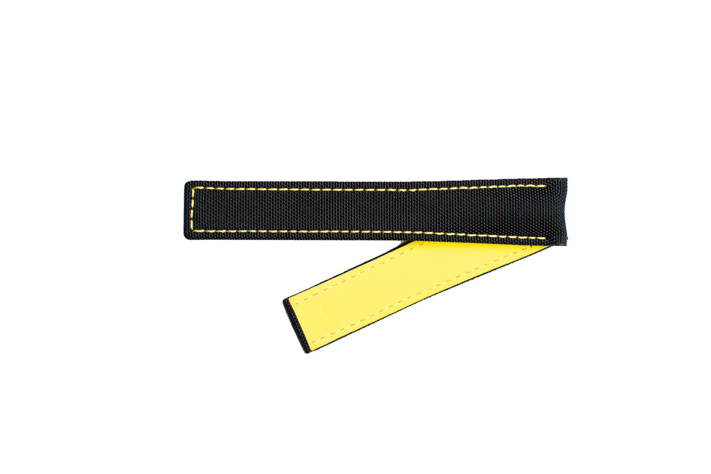 TAG Heuer Aquaracer Premium FC6362 WAY211A Black with yellow stitching Nylon Strap 20.5mm - Genuine OEM