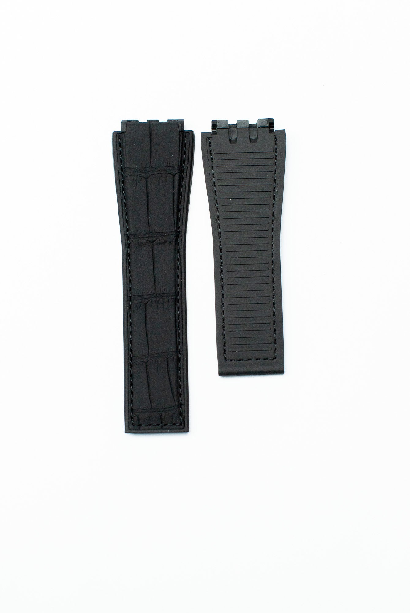 TAG Heuer FC6377 CAR5A5U Carrera Black Rubber/Black Alligator Strap 22mm - Genuine OEM