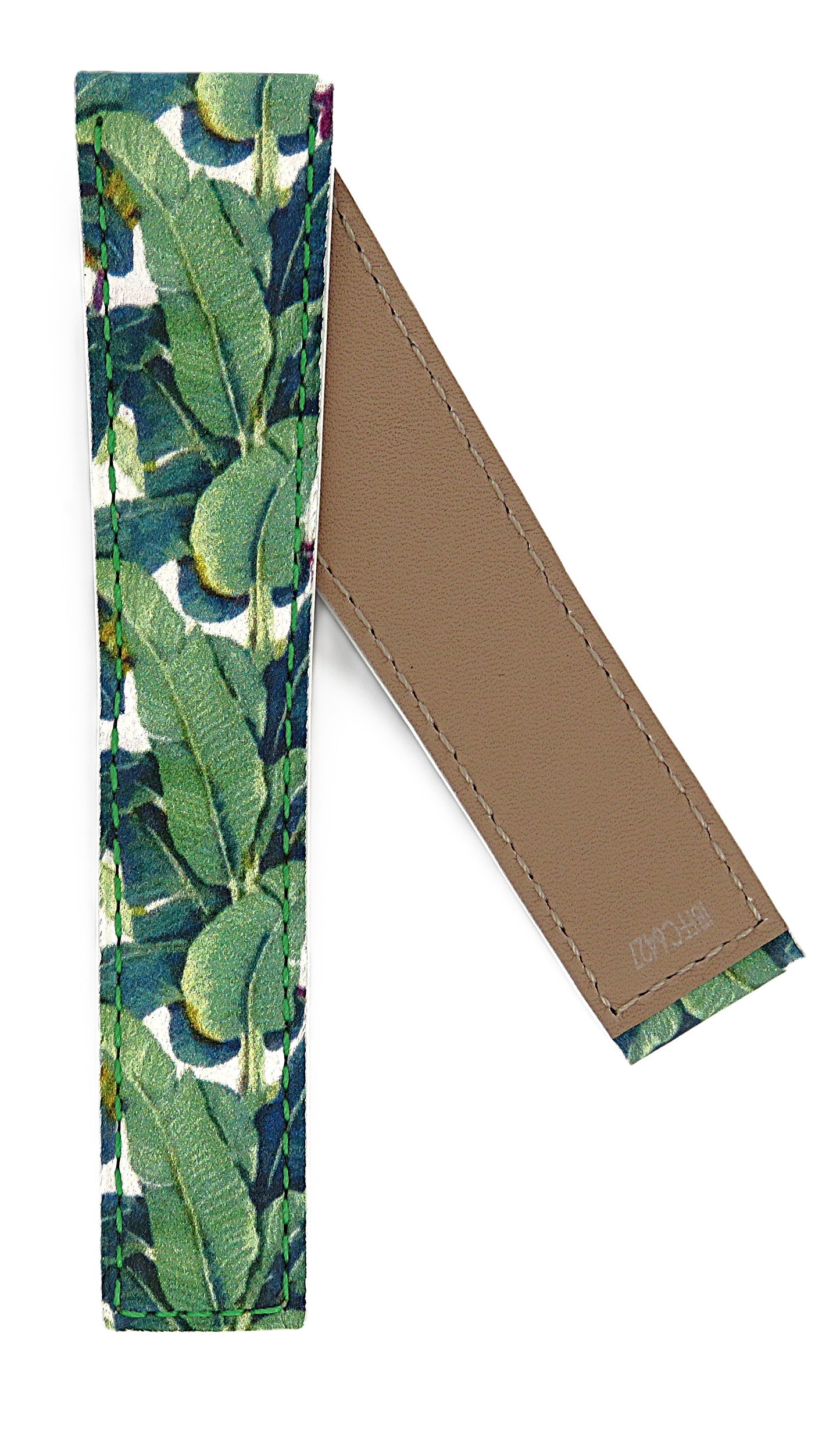 TAG Heuer Aquaracer Premium FC6427 WAY101F Jungle Print Calfskin Strap 21.5m - Genuine OEM