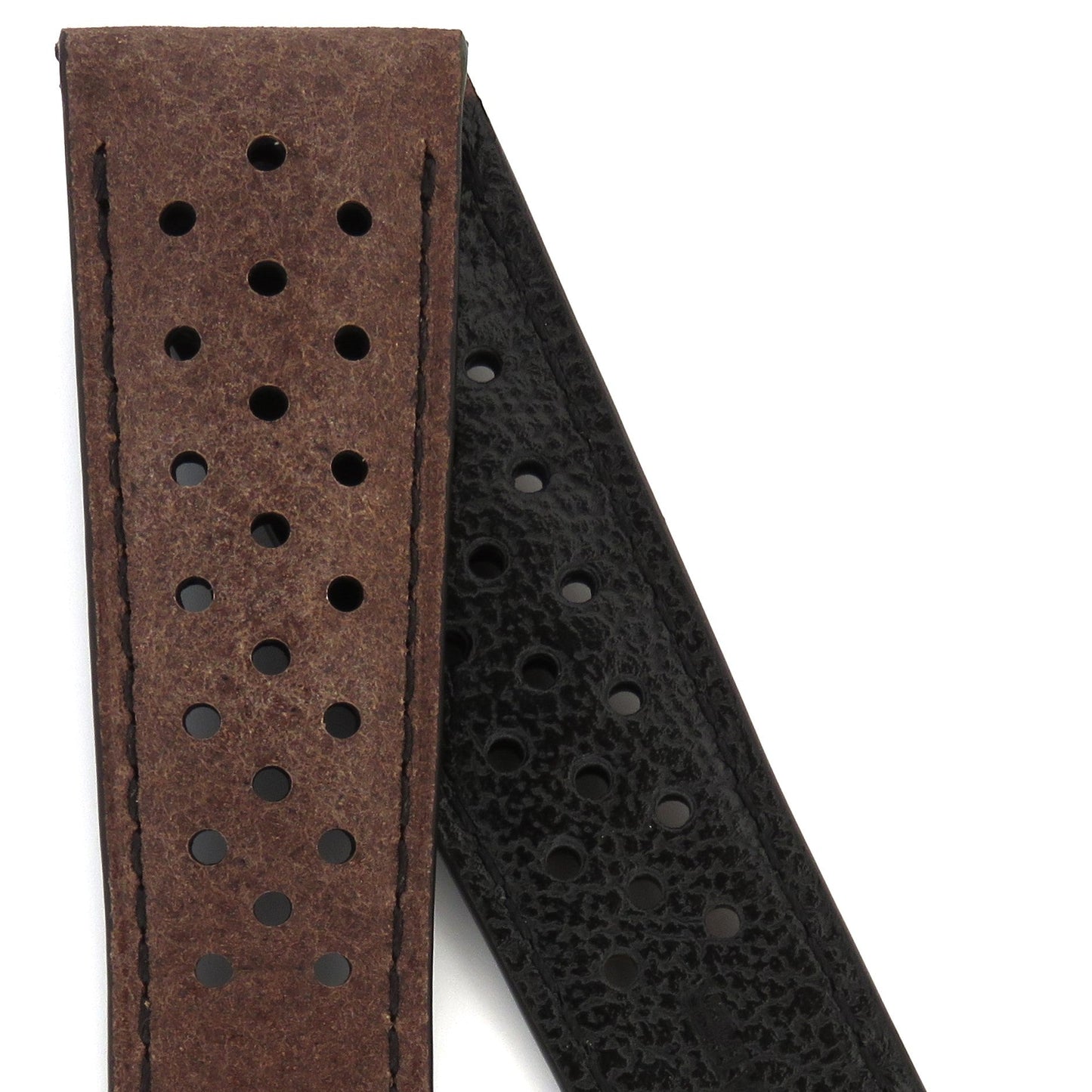 TAG Heuer Monaco FC6465 CAW211U Chestnut with holes Calfskin Strap 22mm - Genuine OEM