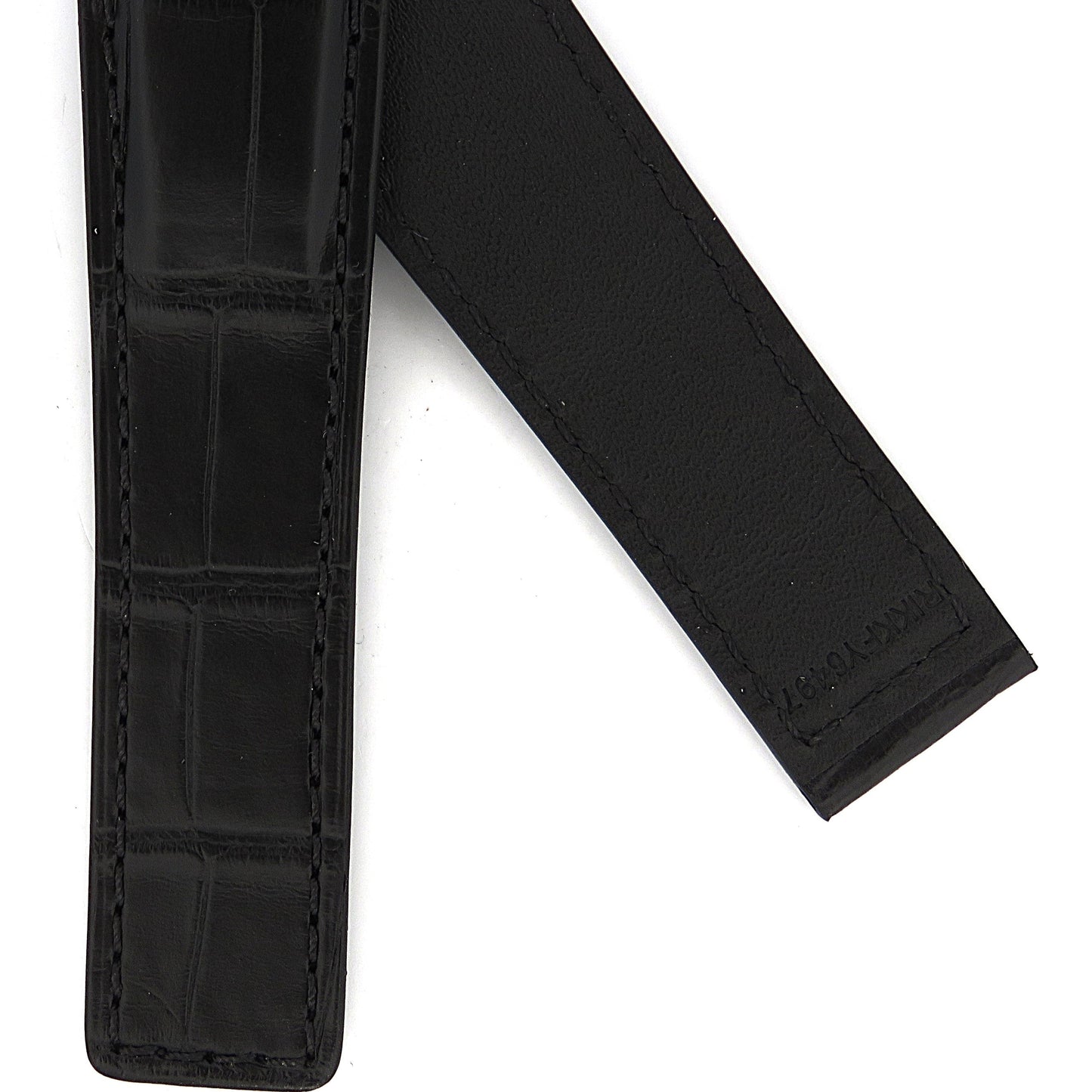 TAG Heuer Monaco FC6497XS CBL2116 Black Alligator Extra Short Strap 22mm - Genuine OEM