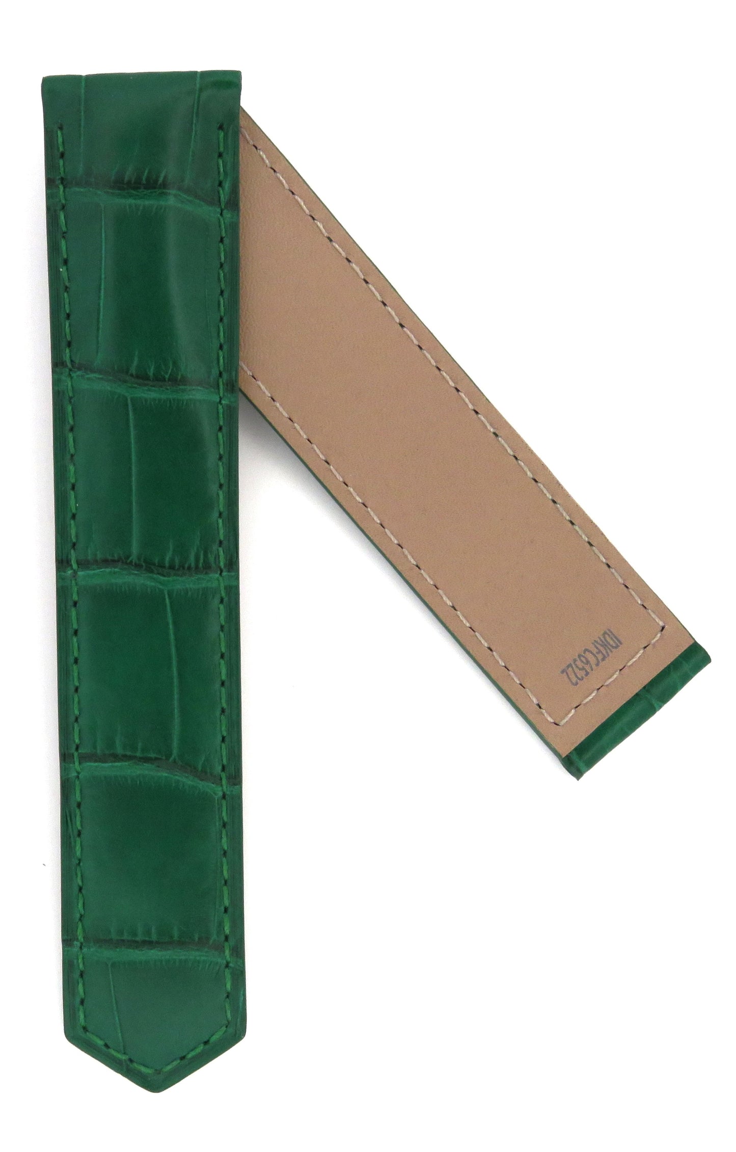 TAG Heuer Carrera FC6522 WBN2015 Green Alligator Strap 21.5mm - Genuine OEM
