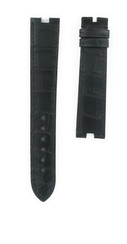 OMEGA Constellation 972.51.064 Alligator Slim Black Leather Strap 18mm Ref 97251064, 7612882044619 – Genuine OEM