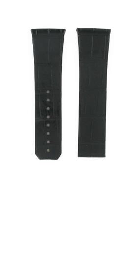 OMEGA Constellation 123.18.35.20.56.001 Alligator Black Strap SHORT 24mm Deployment 1 Catch Ref 98000336S, 7612882893408 – Genuine OEM