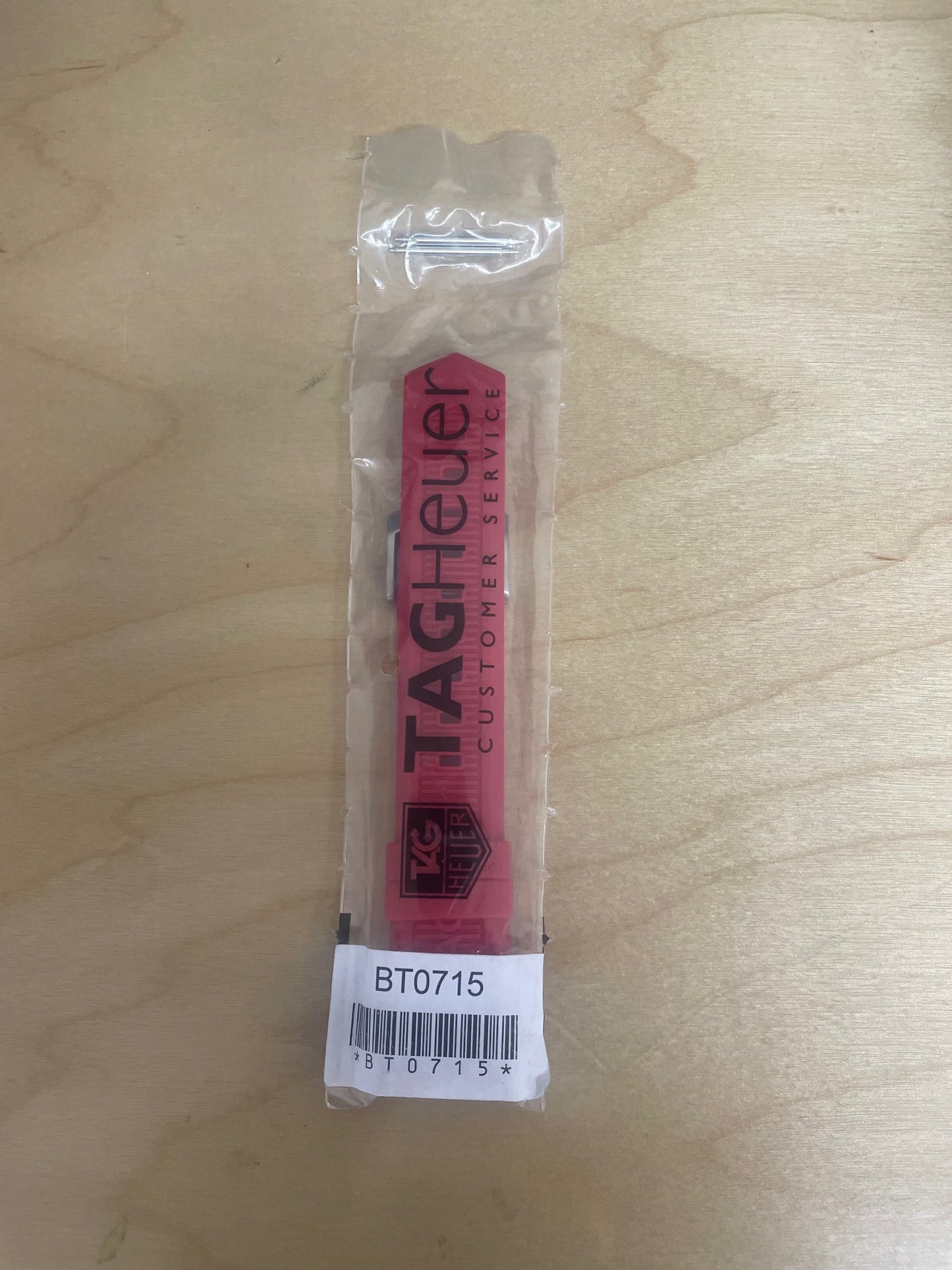 TAG Heuer Formula 1 F1 CAH1114 BT0715 Red Plastic Strap - Genuine OEM