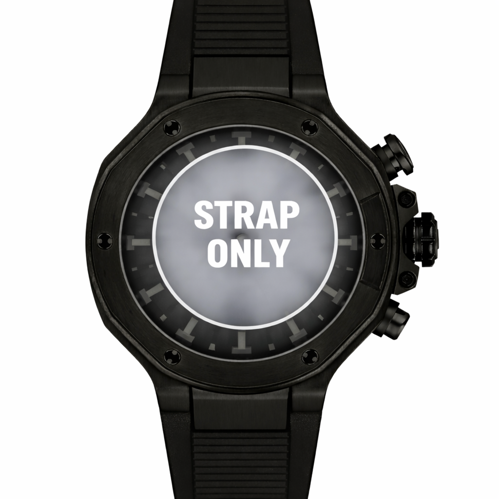 Tissot T-Race T603050896 Black Silicone Strap - 20mm Genuine OEM