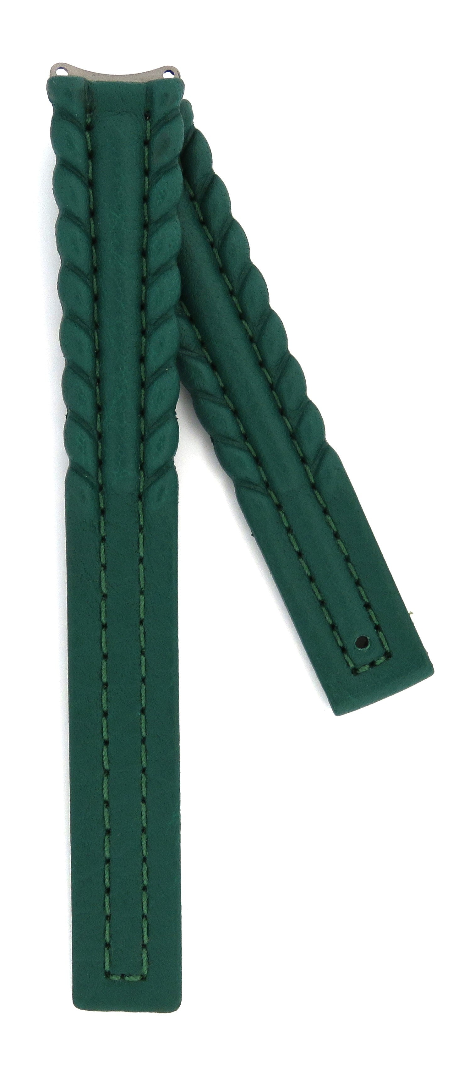 TAG Heuer 6000 FC6050 WH1311 Green Calfskin Strap - Genuine OEM