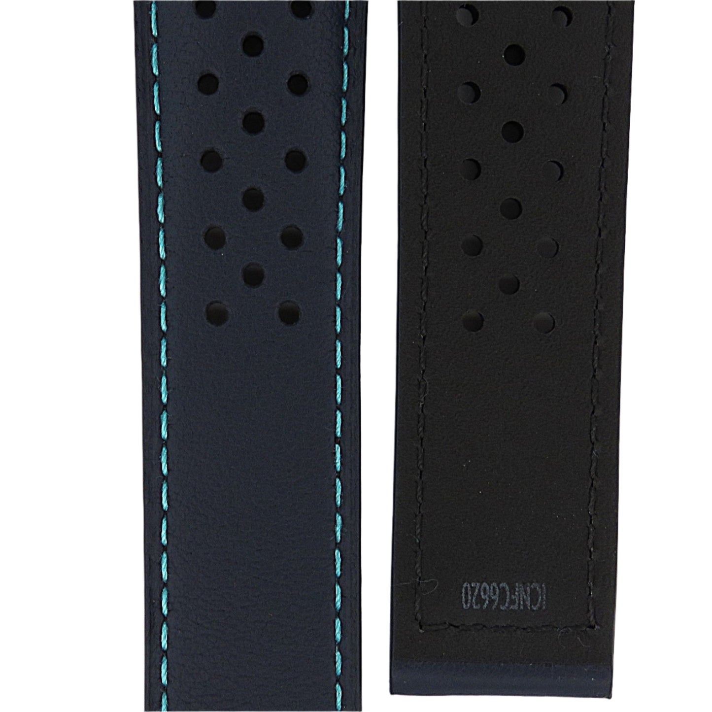 TAG Heuer Carrera FC6620 CBN201N Blue Calfskin Strap 22mm - Genuine OEM