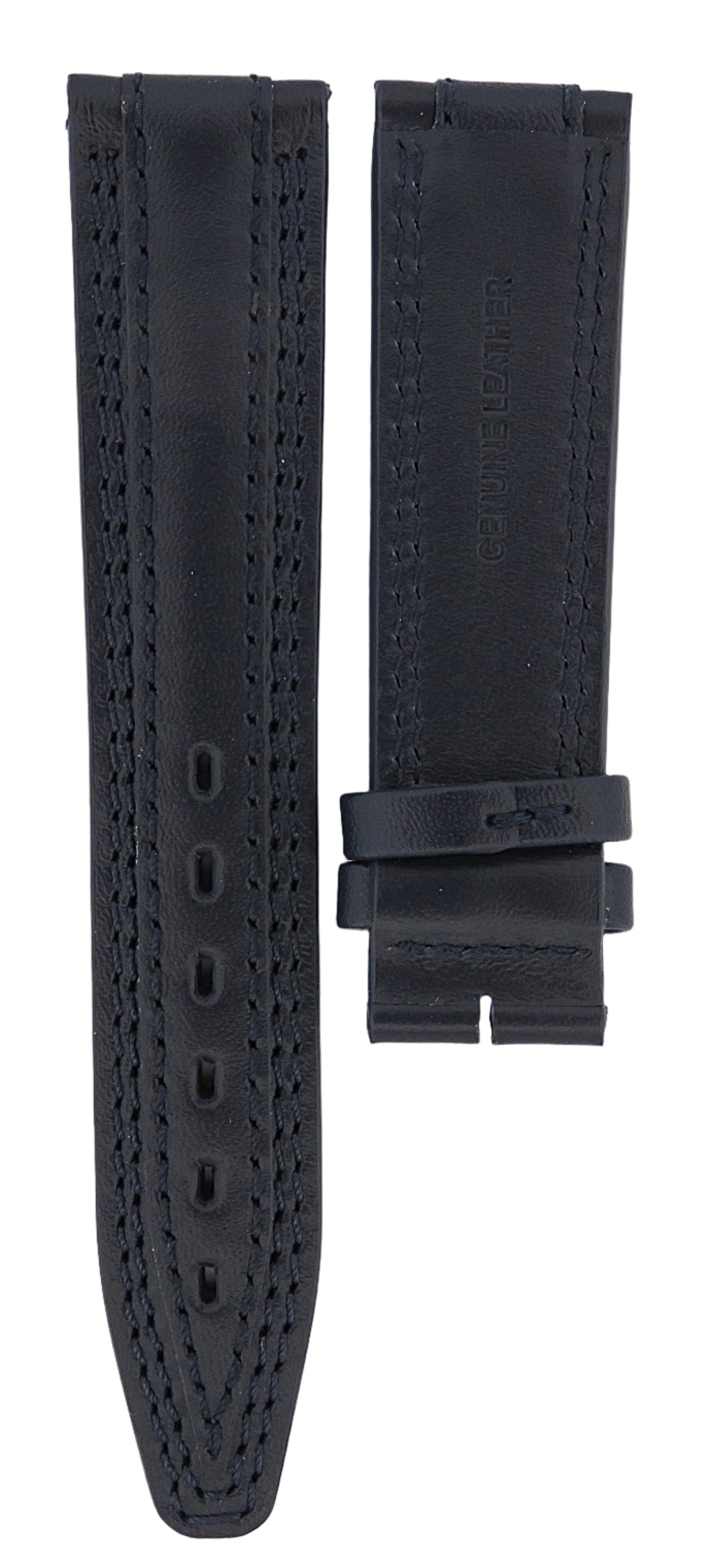 TAG Heuer Pilot FC8008 CS1110 Blue Calfskin Strap 20mm - Genuine OEM