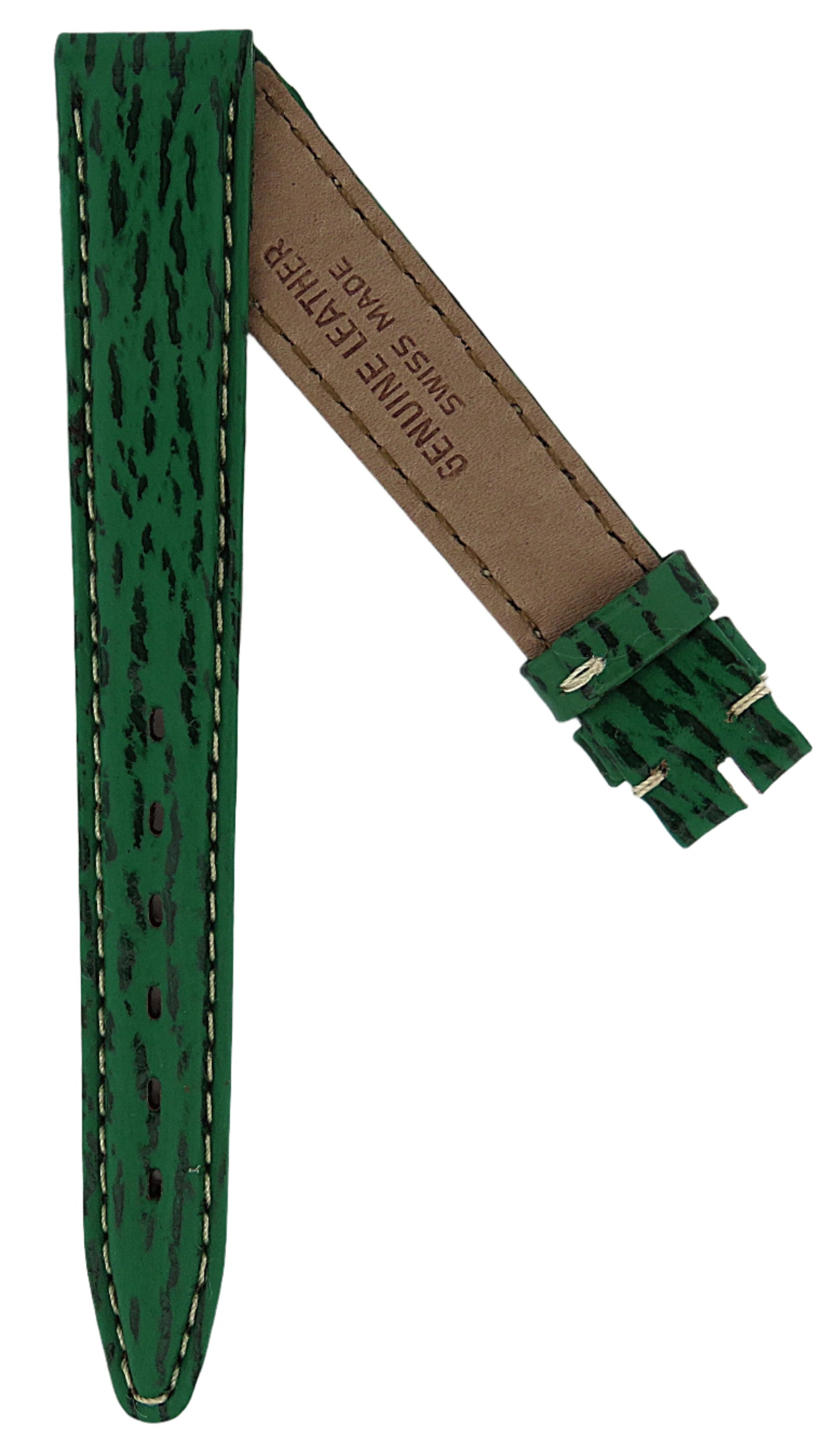TAG Heuer 4000 FC8041 WF1410 Green Sharkskin Strap 14mm - Genuine OEM