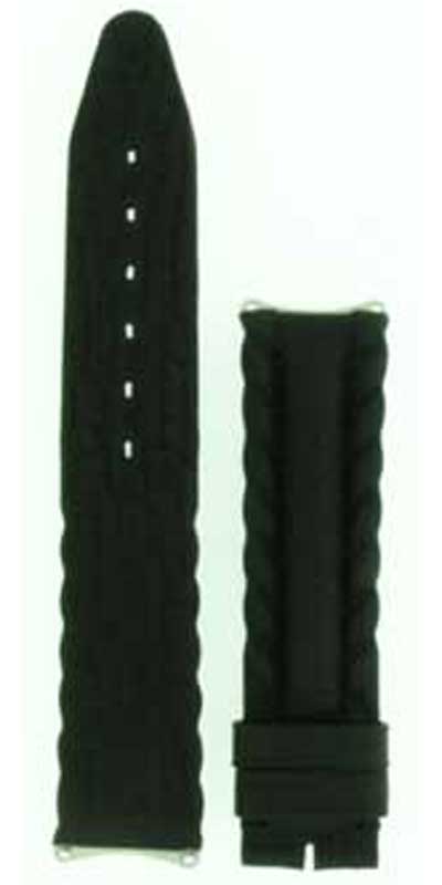 TAG Heuer 6000 FC8051 WH1111 Black Calfskin Strap 19.5mm - Genuine OEM
