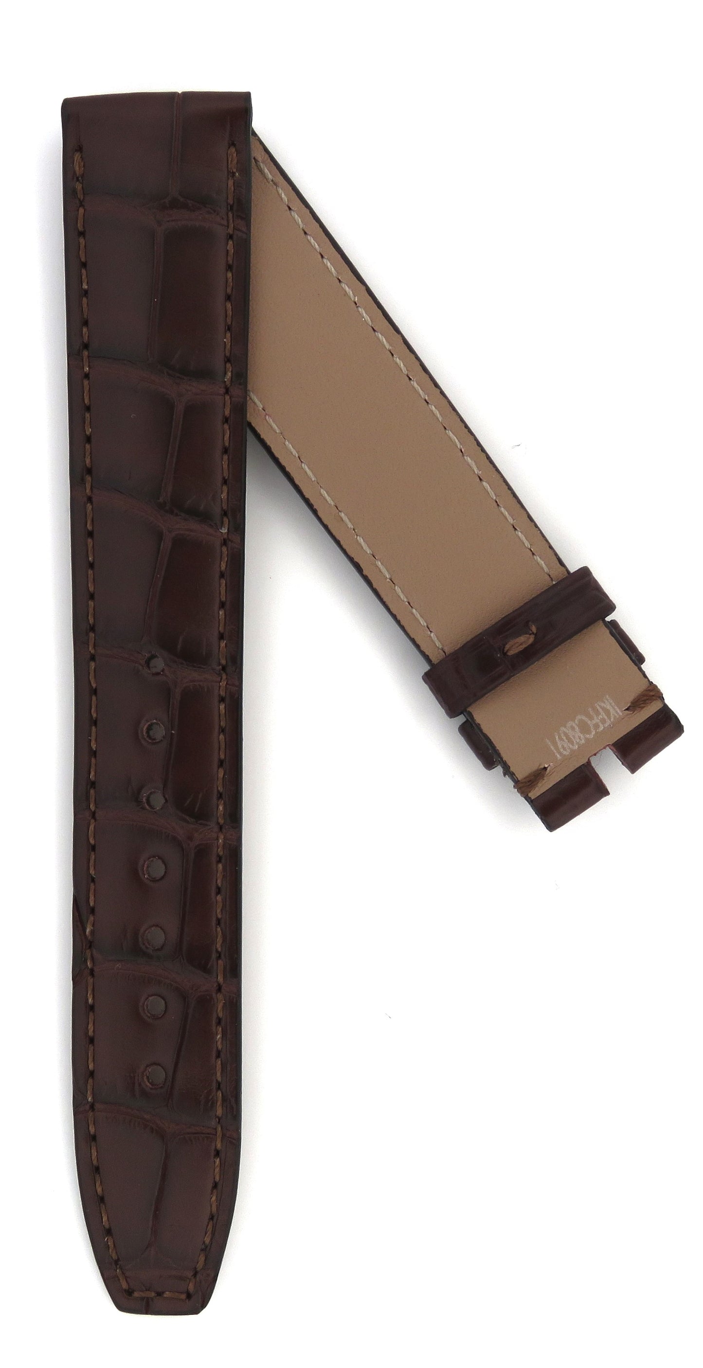 TAG Heuer Carrera FC8091 CS3112 Brown Alligator Strap 18mm - Genuine OEM