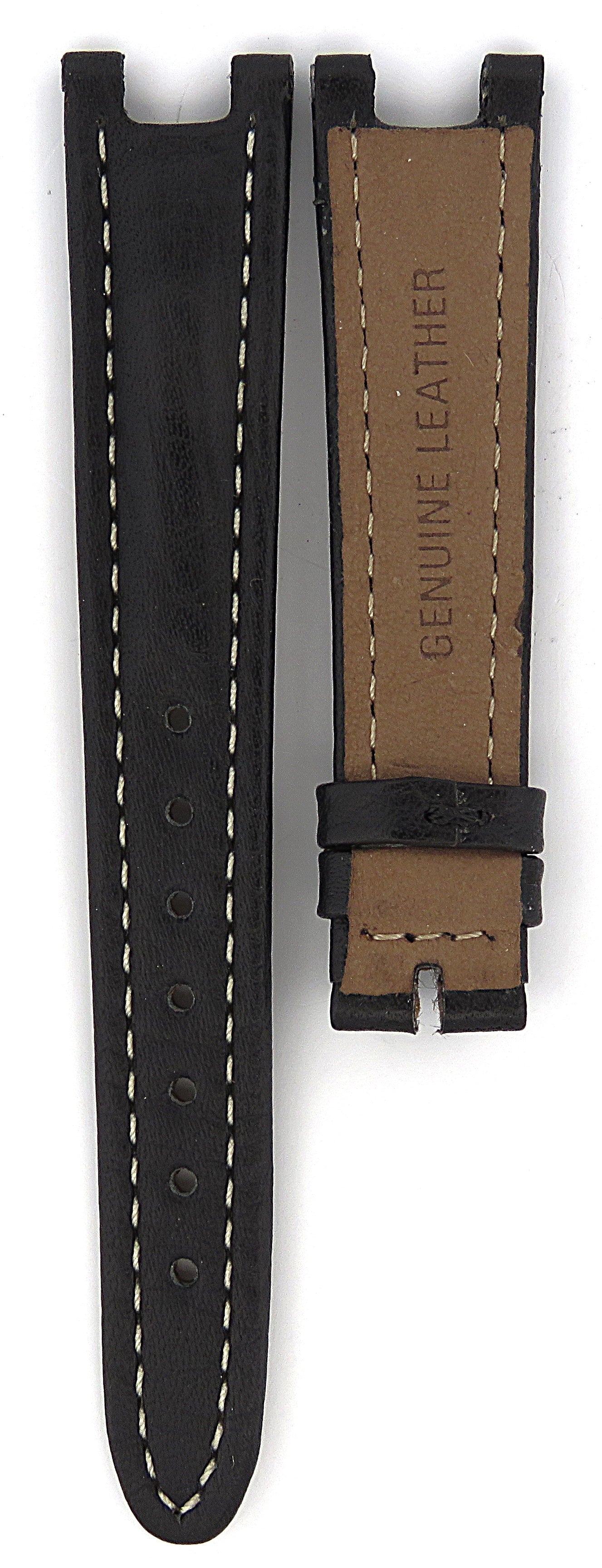 TAG Heuer S/EL FC8107 WG1312-0 Black Calfskin Strap 7.5mm - Genuine OEM