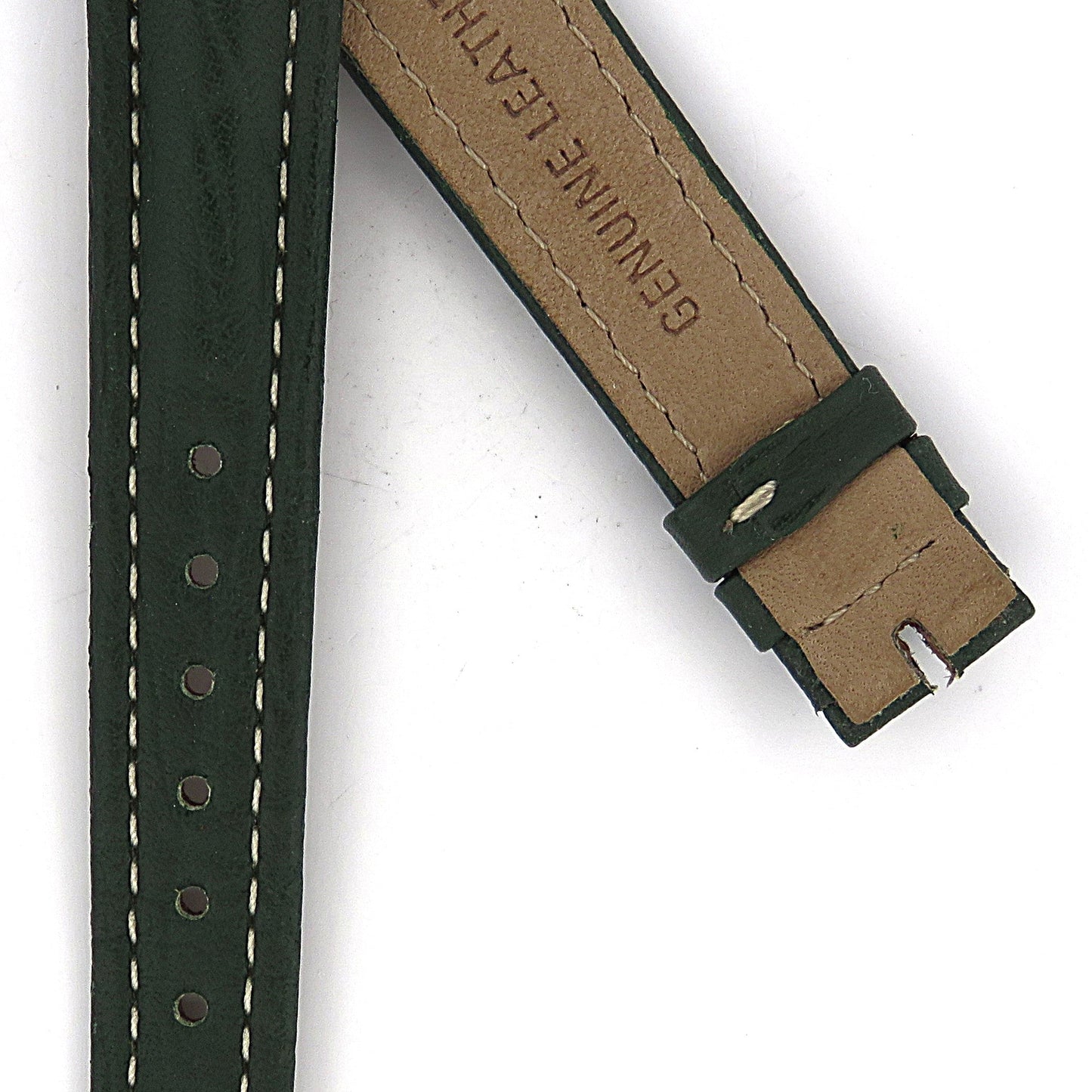 TAG Heuer S/EL FC8109 WG1312-0 Green Calfskin Strap 7.5mm - Genuine OEM