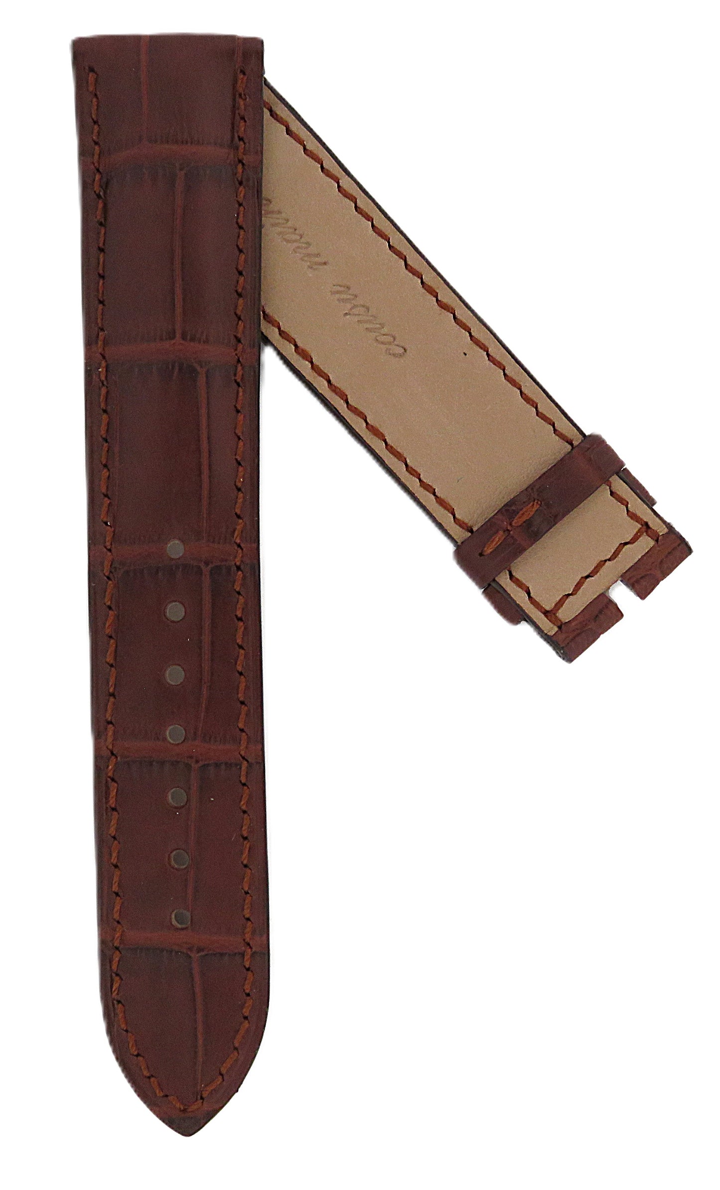 TAG Heuer Autavia FC8158 CY5140 Brown Alligator Strap 20mm - Genuine OEM