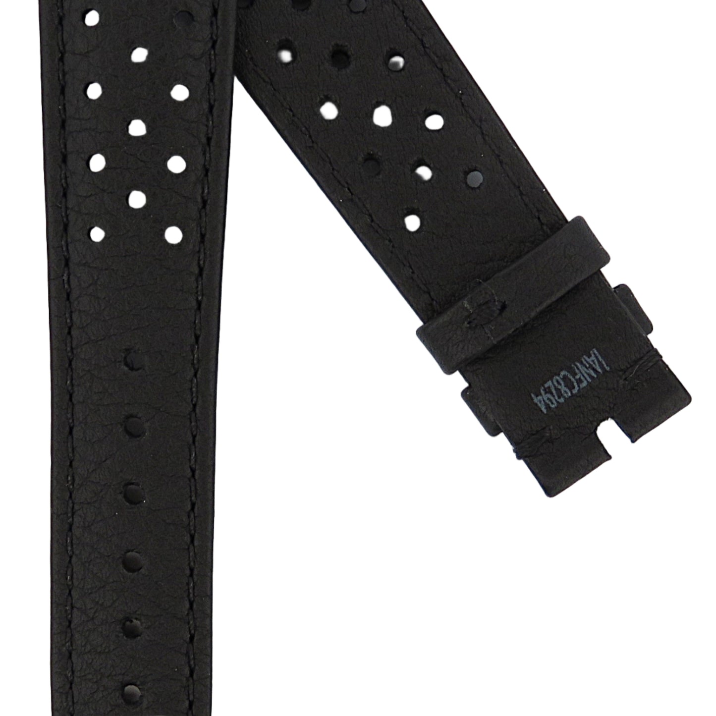 TAG Heuer Vintage Autavia FC8294 Black with Small Holes Calfskin Strap 20mm - Genuine OEM