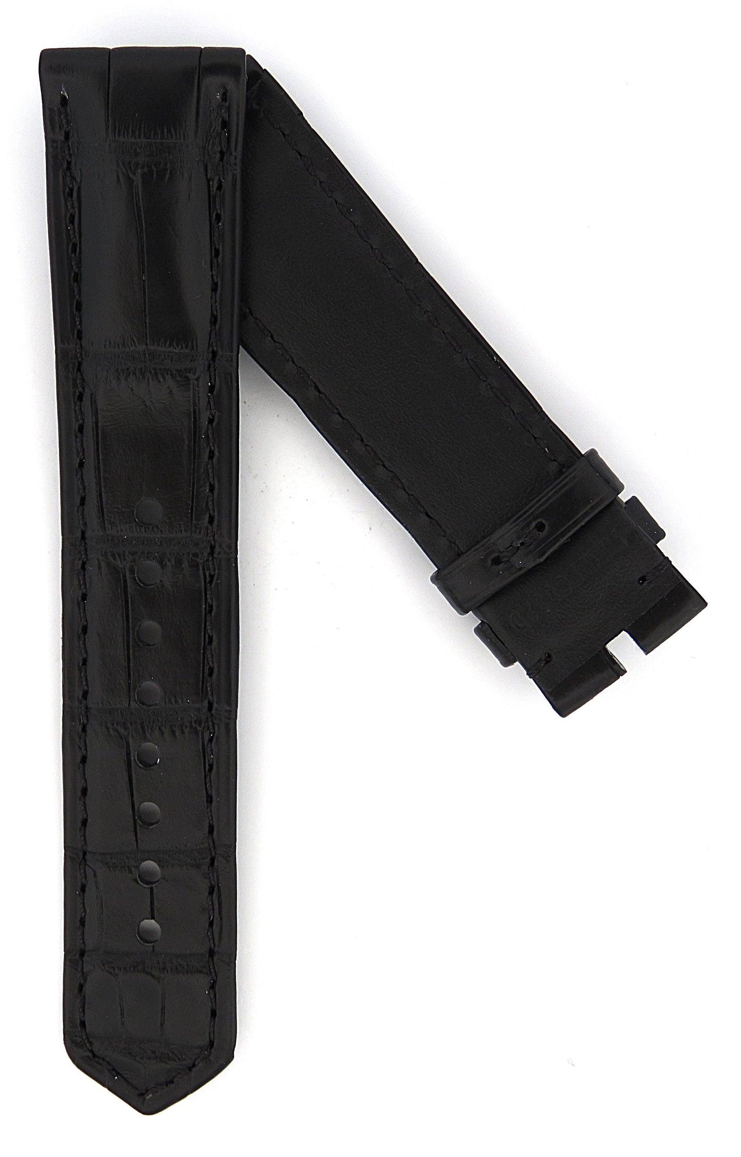 TAG Heuer Carrera FC8329 WBN2340 Black Alligator Strap 19mm - Genuine OEM