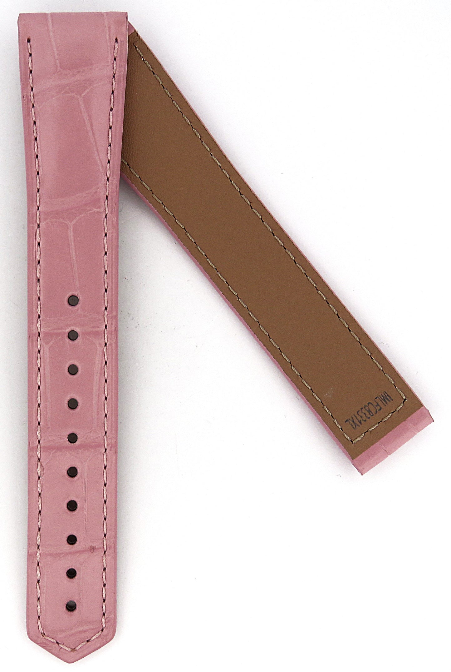 TAG Heuer Carrera FC8331XL WBN2315 Pink Alligator Strap 19mm - Genuine OEM