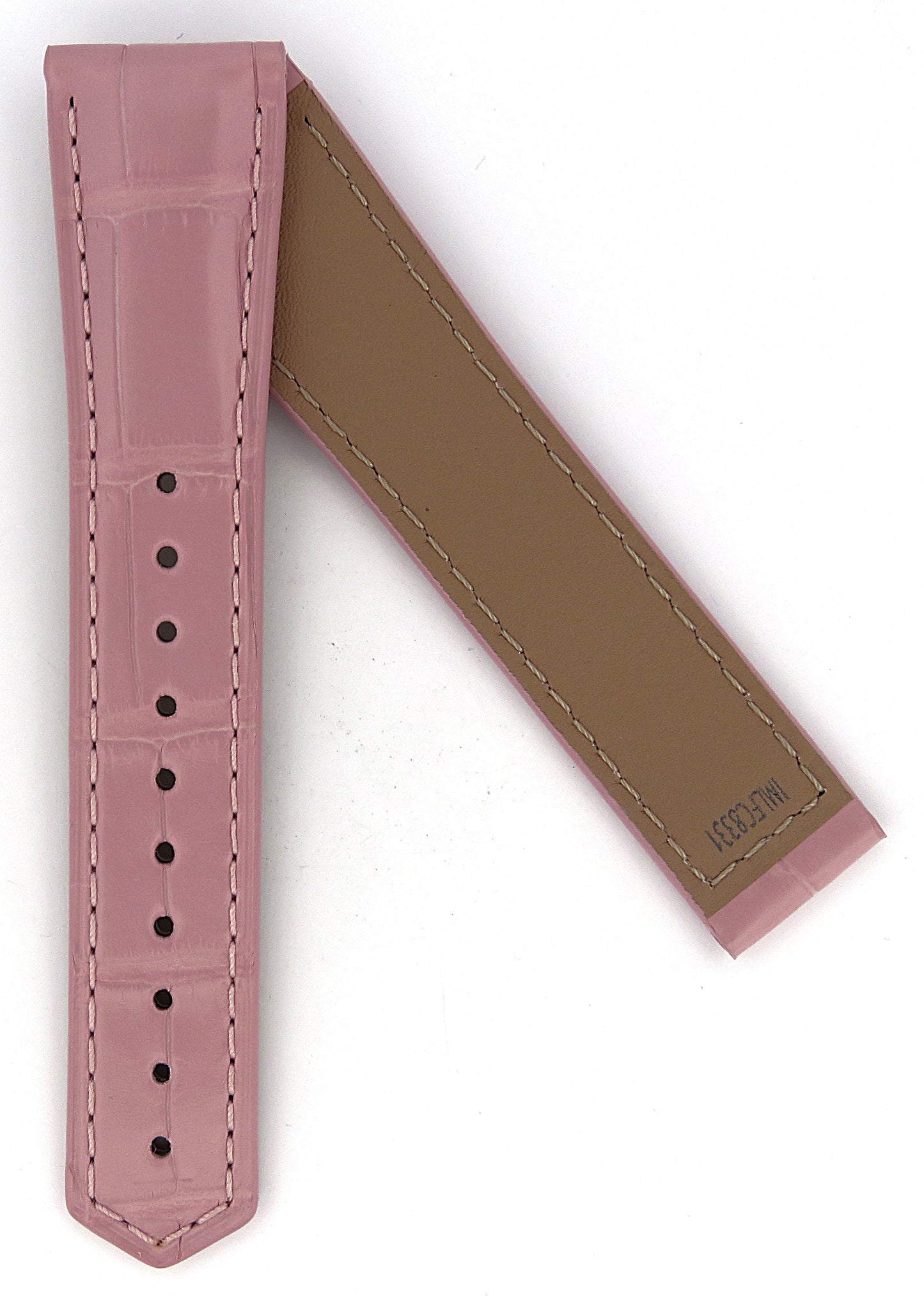 TAG Heuer Carrera FC8331 WBN2315 Pink Alligator Strap 19mm - Genuine OEM