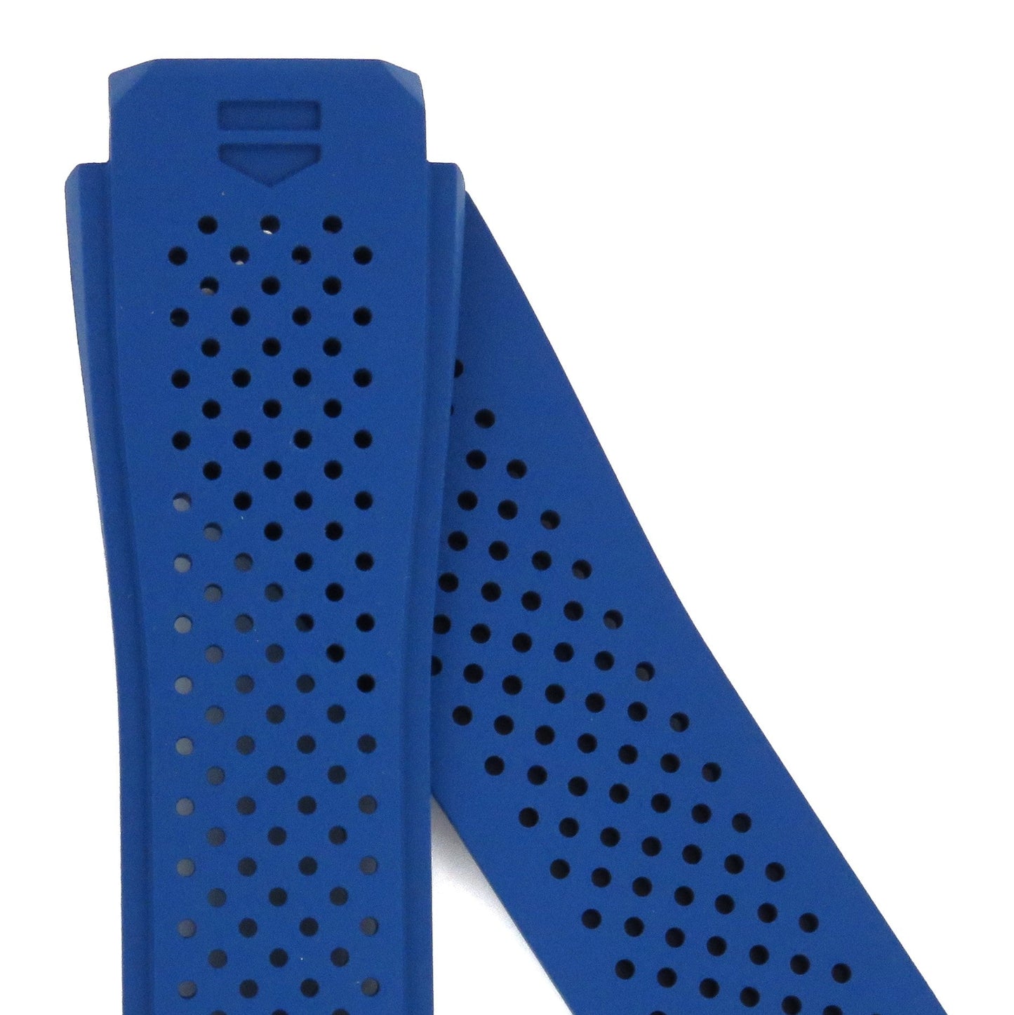 TAG Heuer Connected FT6118 Modular 45 Blue Rubber Strap 22mm | Genuine OEM