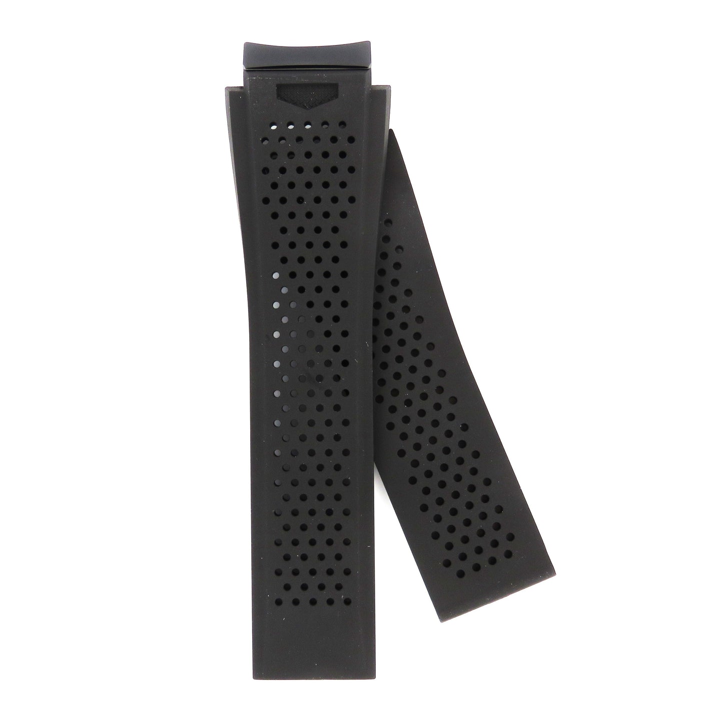 TAG Heuer Carrera FT6173 CBG2A90 Black Rubber Strap 22.5mm - Genuine OEM