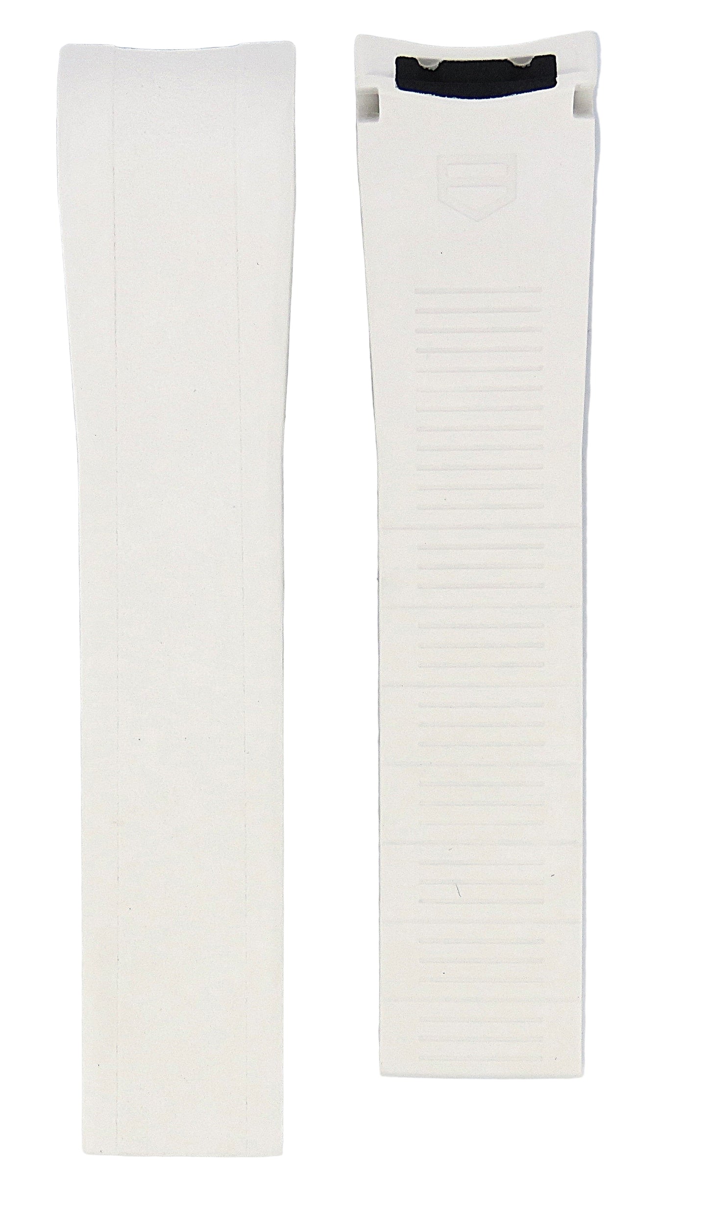 TAG Heuer Aquaracer Premium FT6295 WBP5110 White Rubber Strap 21mm - Genuine OEM