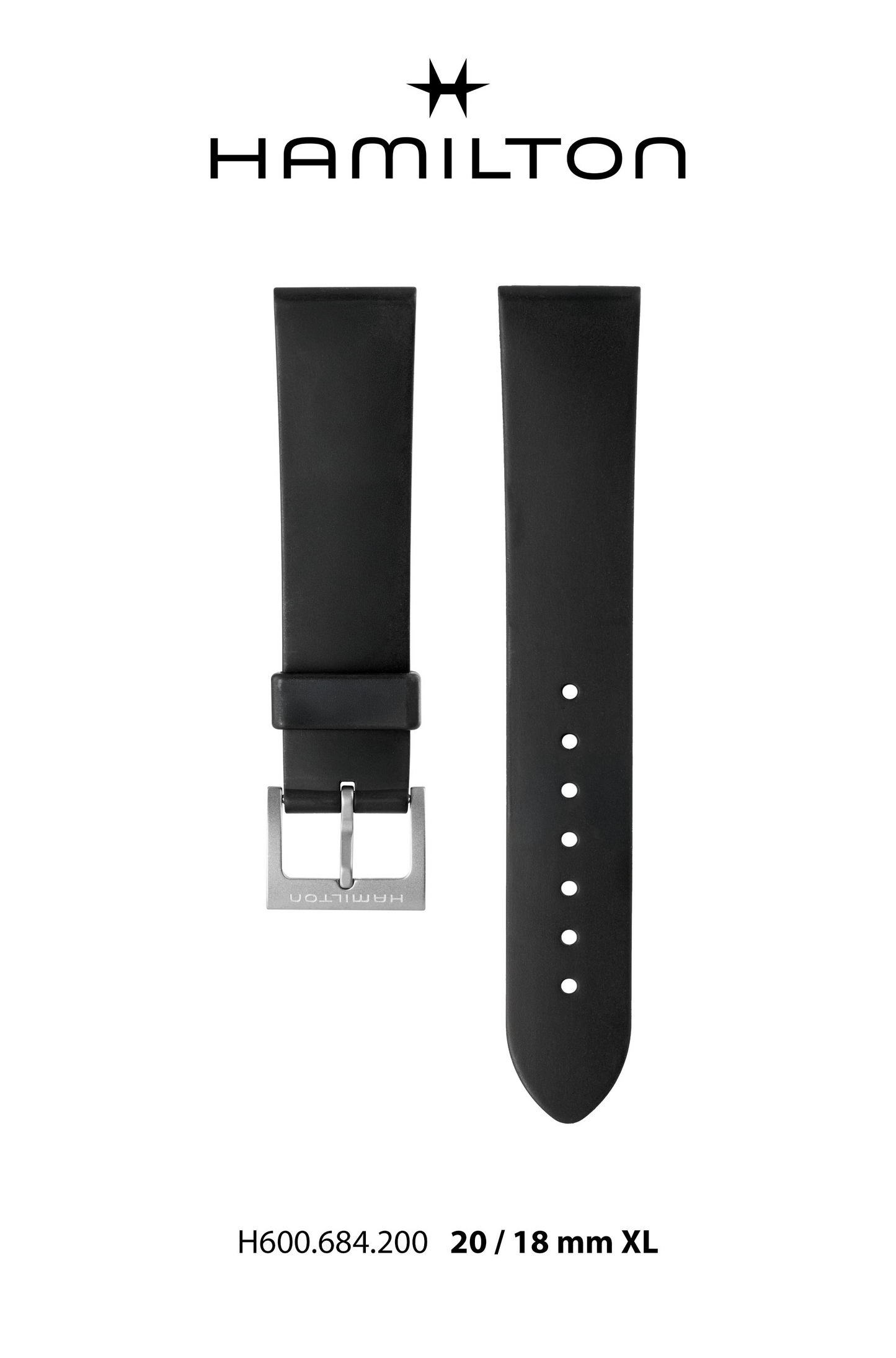 Hamilton Khaki Field Plastic Watch Strap 20-mm Ref H693.684.200 - Genuine OEM