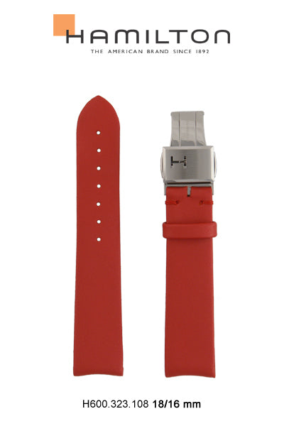 Hamilton JM Lady Textile Watch Strap 18-mm Ref H600.323.108 - Genuine OEM