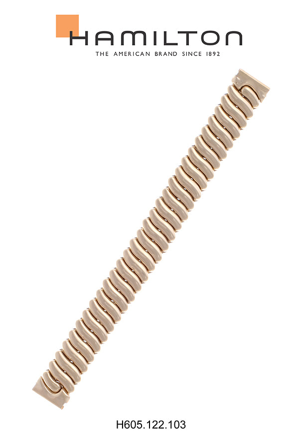 Hamilton Benton Steel Watch Bracelet 13mm Ref H695.122.103- Genuine OEM