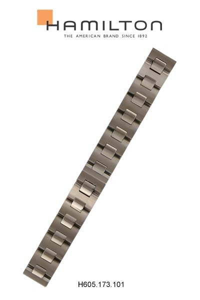Hamilton Gramercy Steel Watch Bracelet 16mm Ref H695.173.101- Genuine OEM