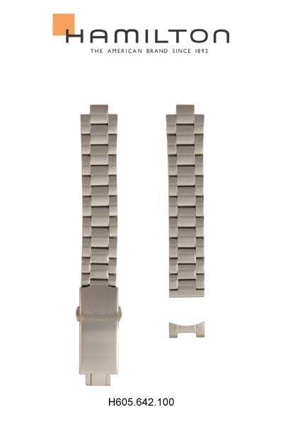 Hamilton Khaki King Steel Watch Bracelet Ref H605.642.100 - Genuine OEM